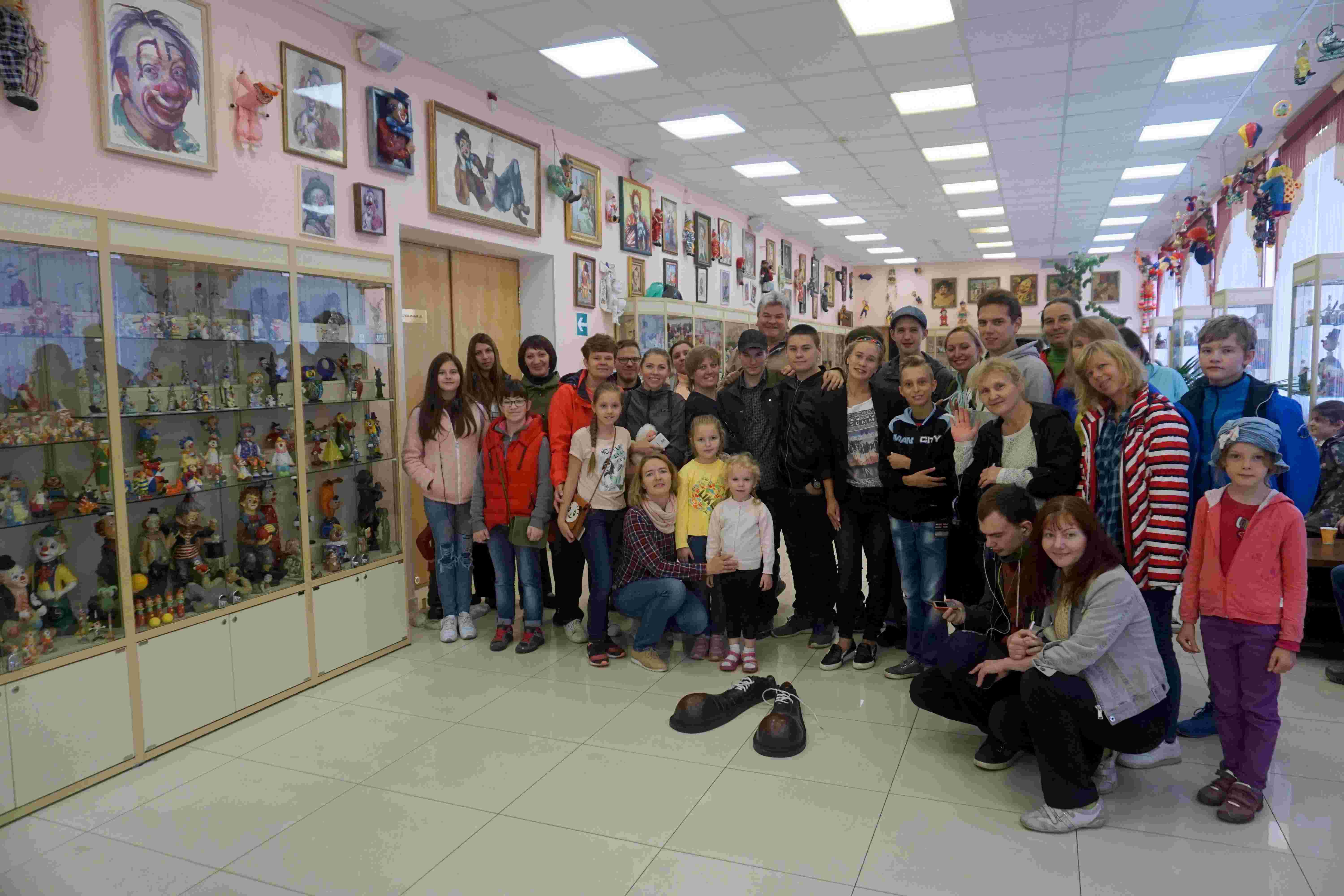 Дети инвалиды, члены Западной окружной организации МГО ВОИ, посетили Совхоз имени Ленина