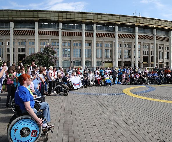 XXXIV традиционный фестиваль спорта инвалидов «Воробьёвы горы» 